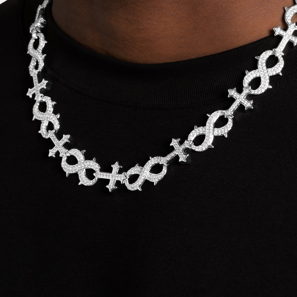 Eternal Cross Link Chain - 6 ICE