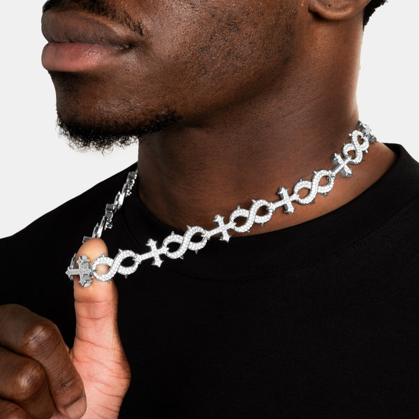 Eternal Cross Link Chain - 6 ICE