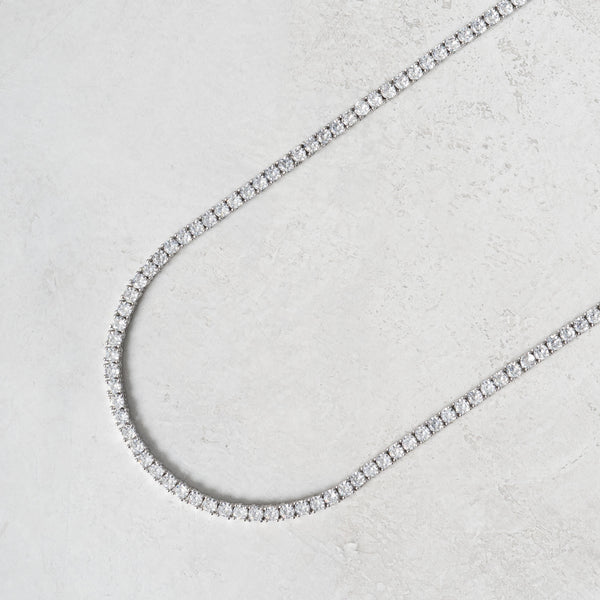Layered 3mm Tennis Chains - 6 ICE