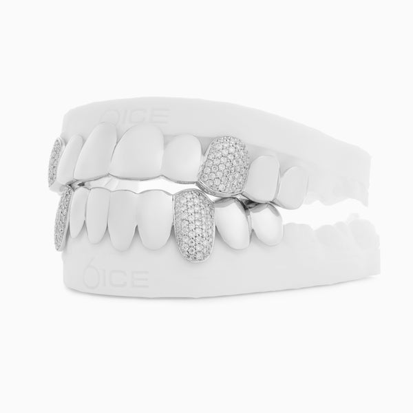 Iced Caps Moissanite Grillz - 6 ICE