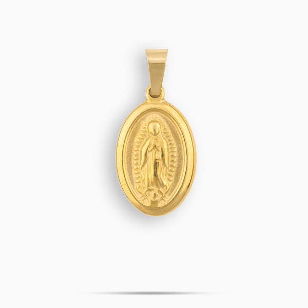 アクセサリー 24K/18K Virgin Mary Gold Pendant Mini Virgin Mary Pendant 18k Gold | Pendants For Men - 6 ICE