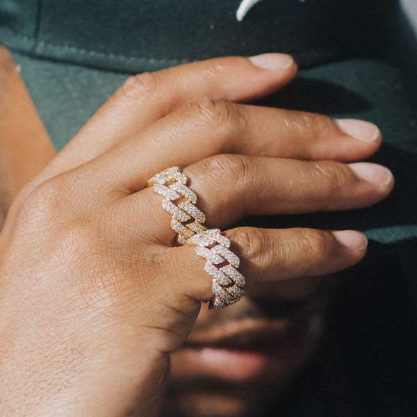 Diamond cuban ring Clearance