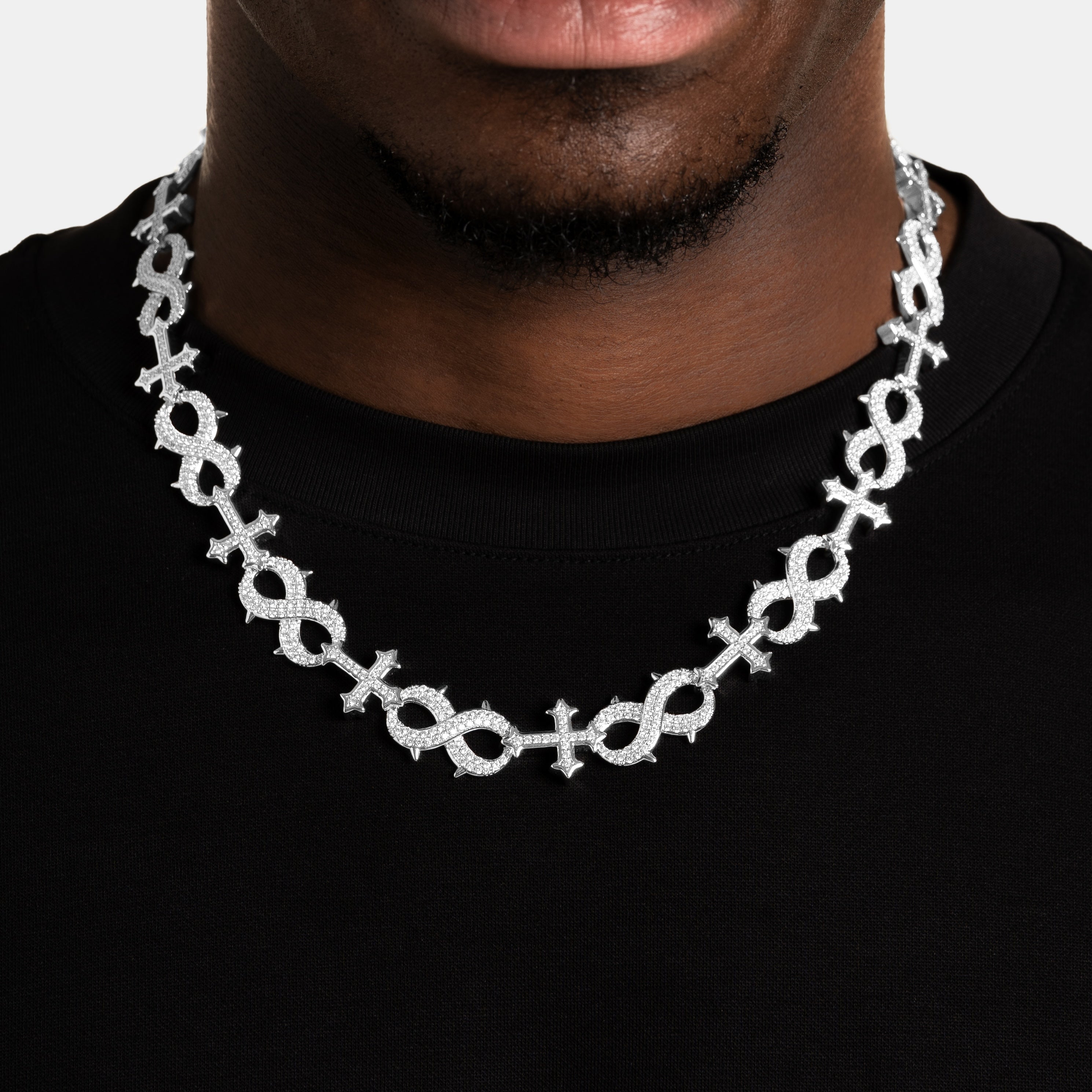 Eternal Cross Link Chain - 6 ICE