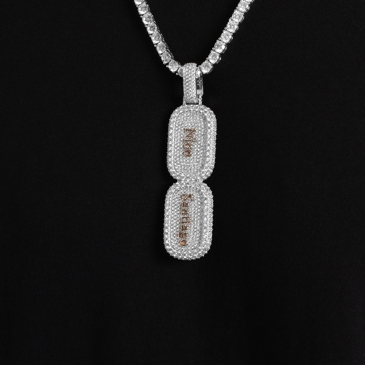 Custom Dog Tag Name Pendant