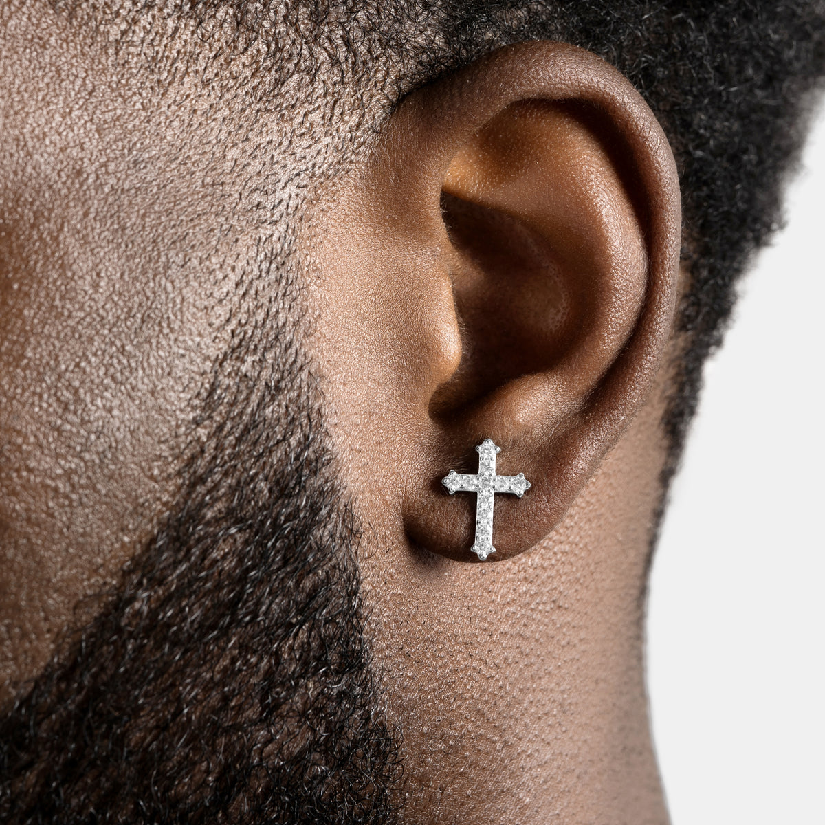 Cross Stud Earrings