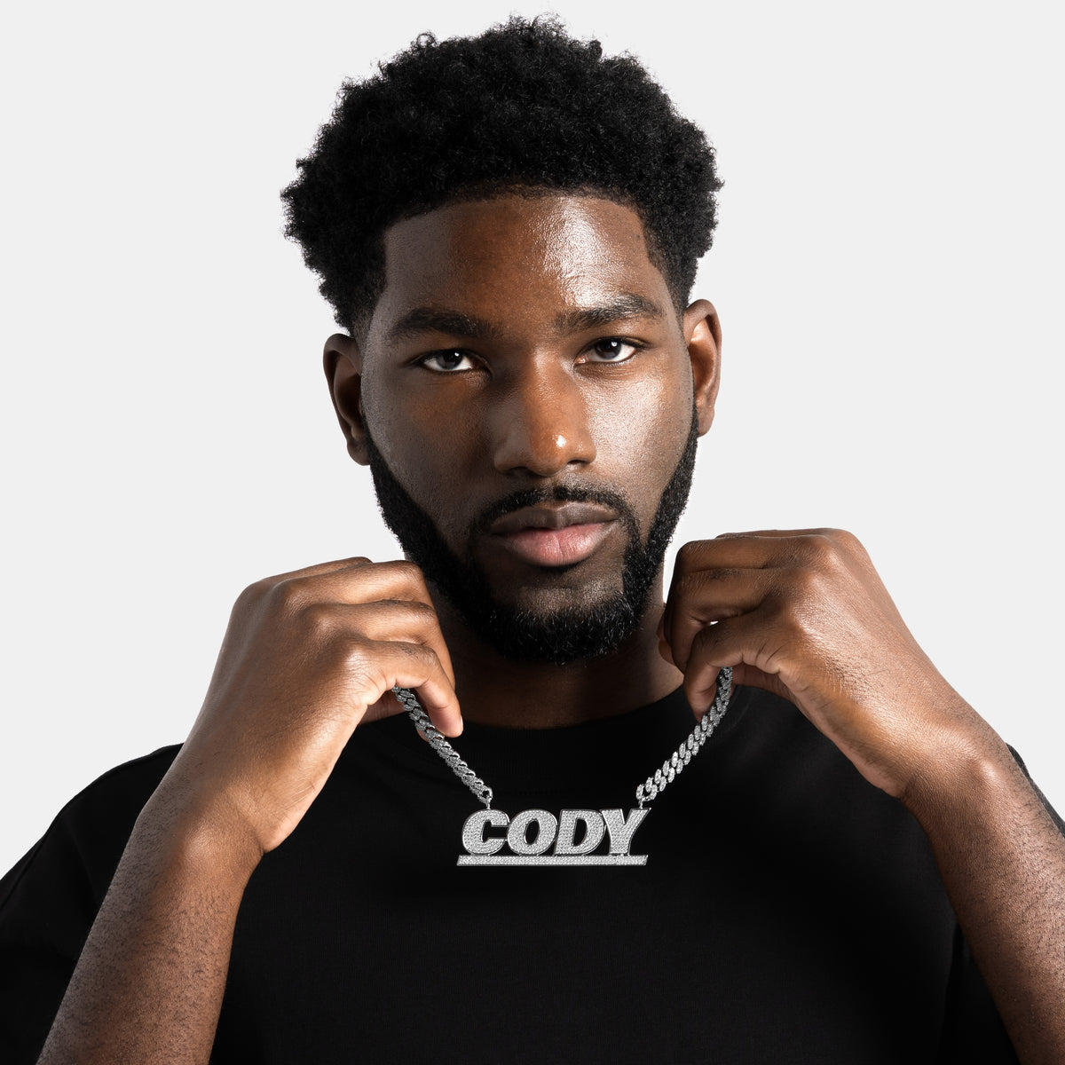 Custom Pendant on 5mm Cuban Chain