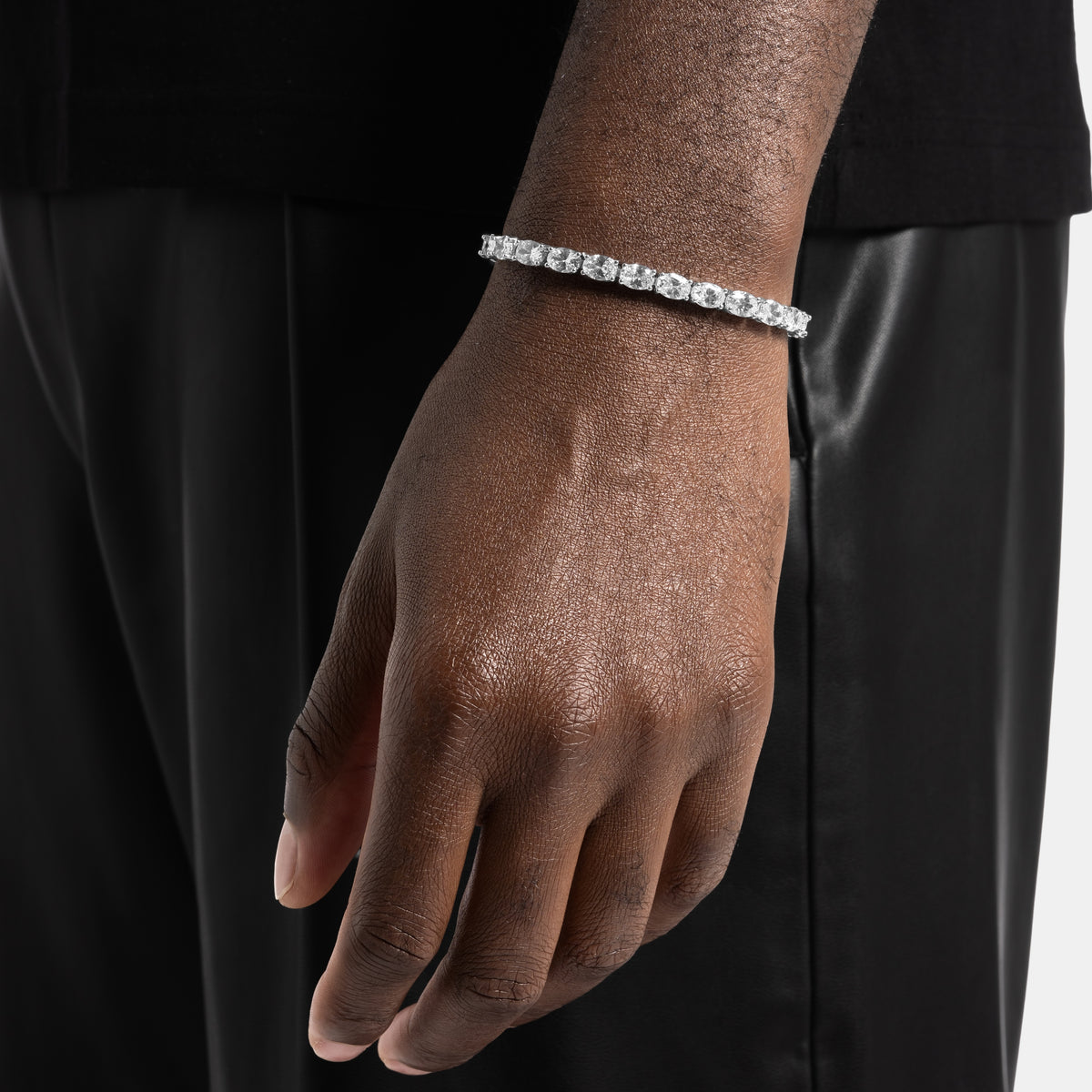 Oval Tennis Bracelet