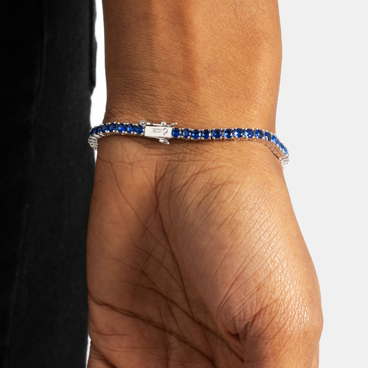 3mm Sapphire Tennis Bracelet