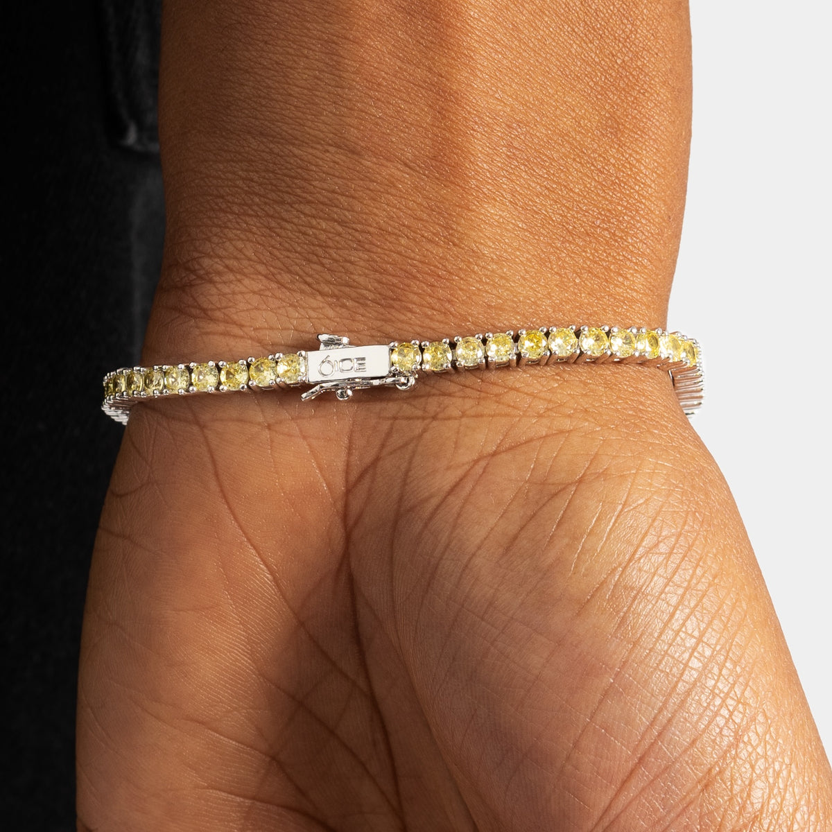 3mm Canary Tennis Bracelet