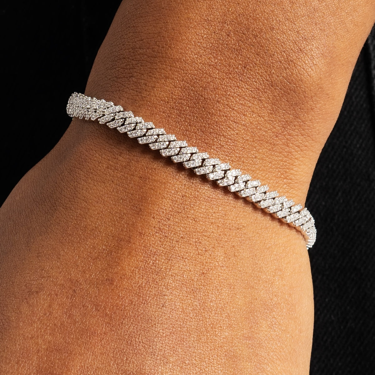 5mm Prong Cuban Bracelet