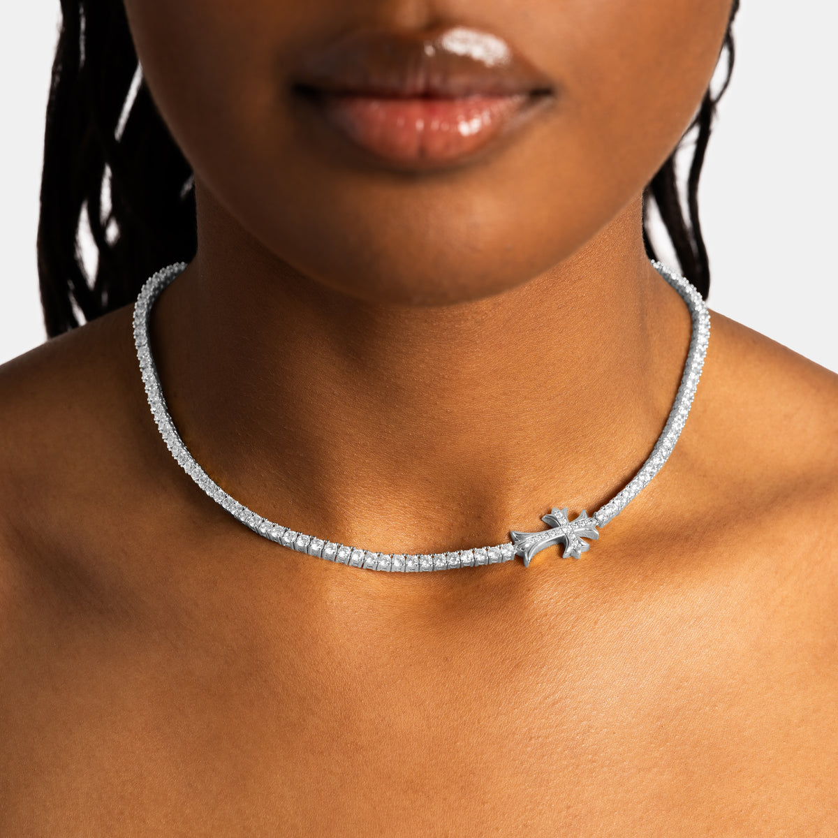 Vintage Cross Tennis Chain