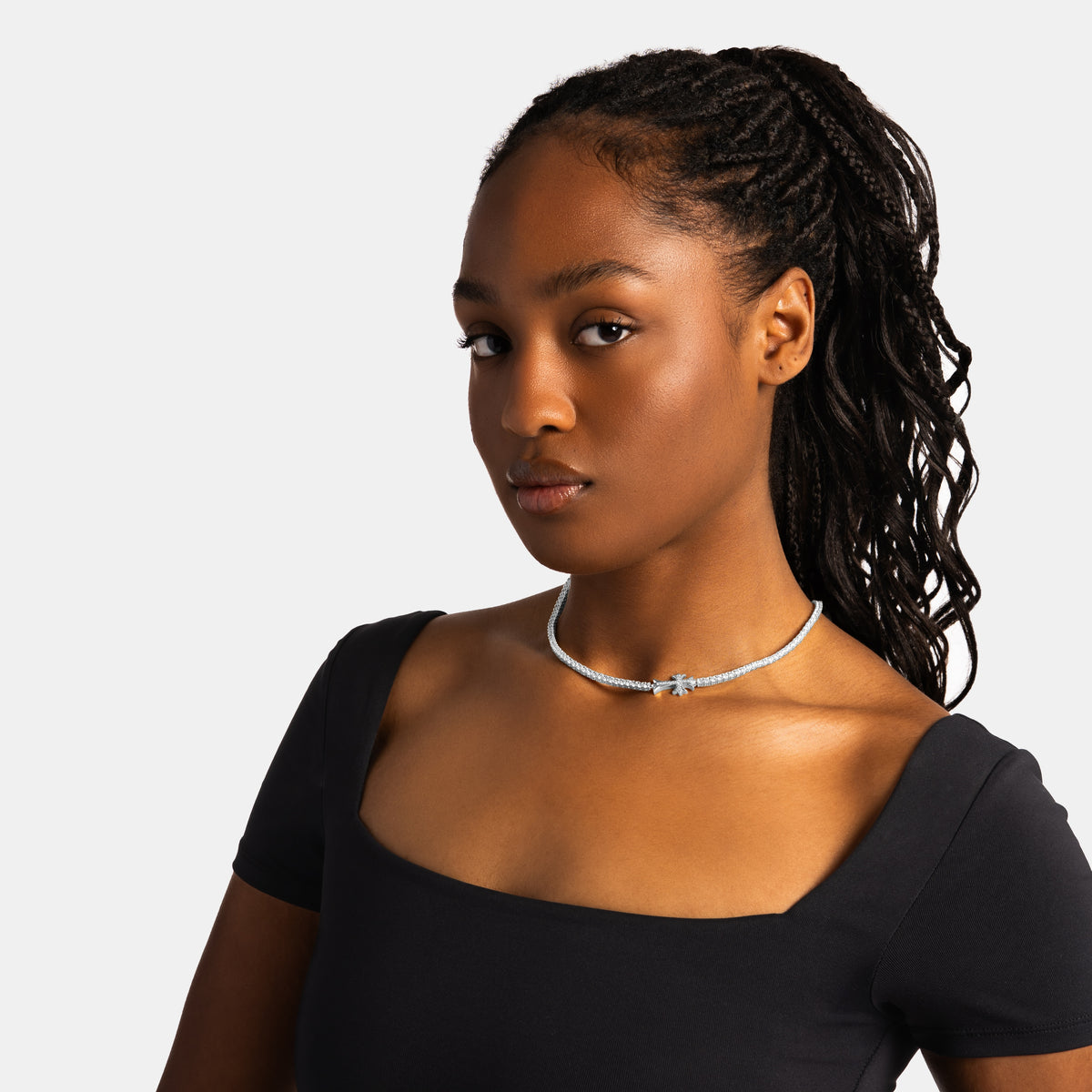 Vintage Cross Tennis Chain