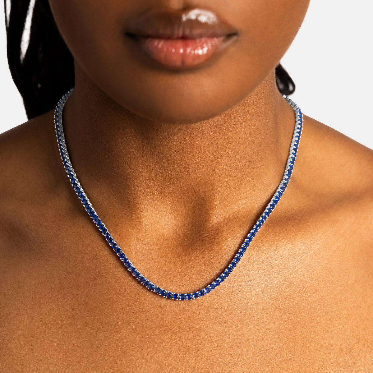 3mm Sapphire Tennis Chain