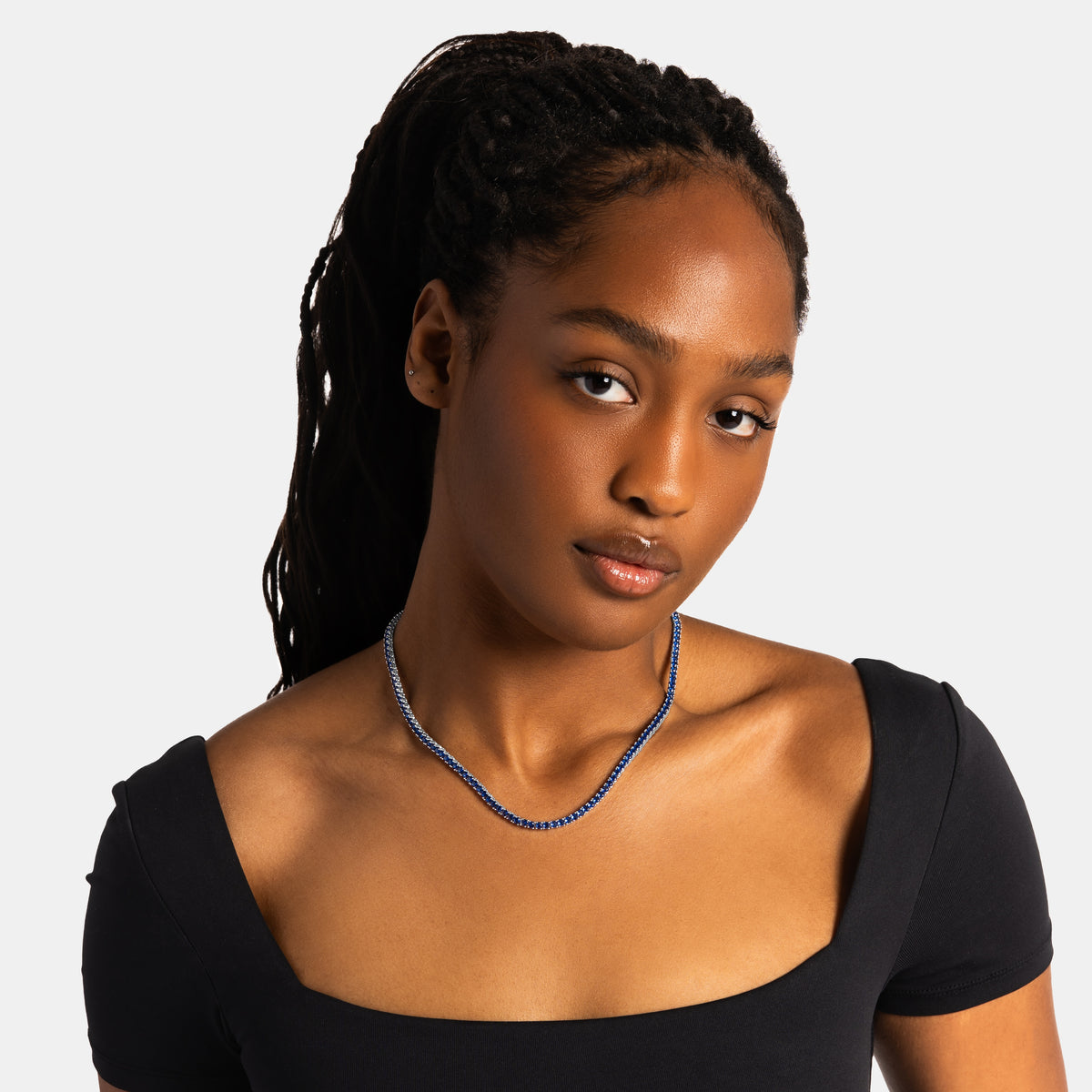 3mm Sapphire Tennis Chain