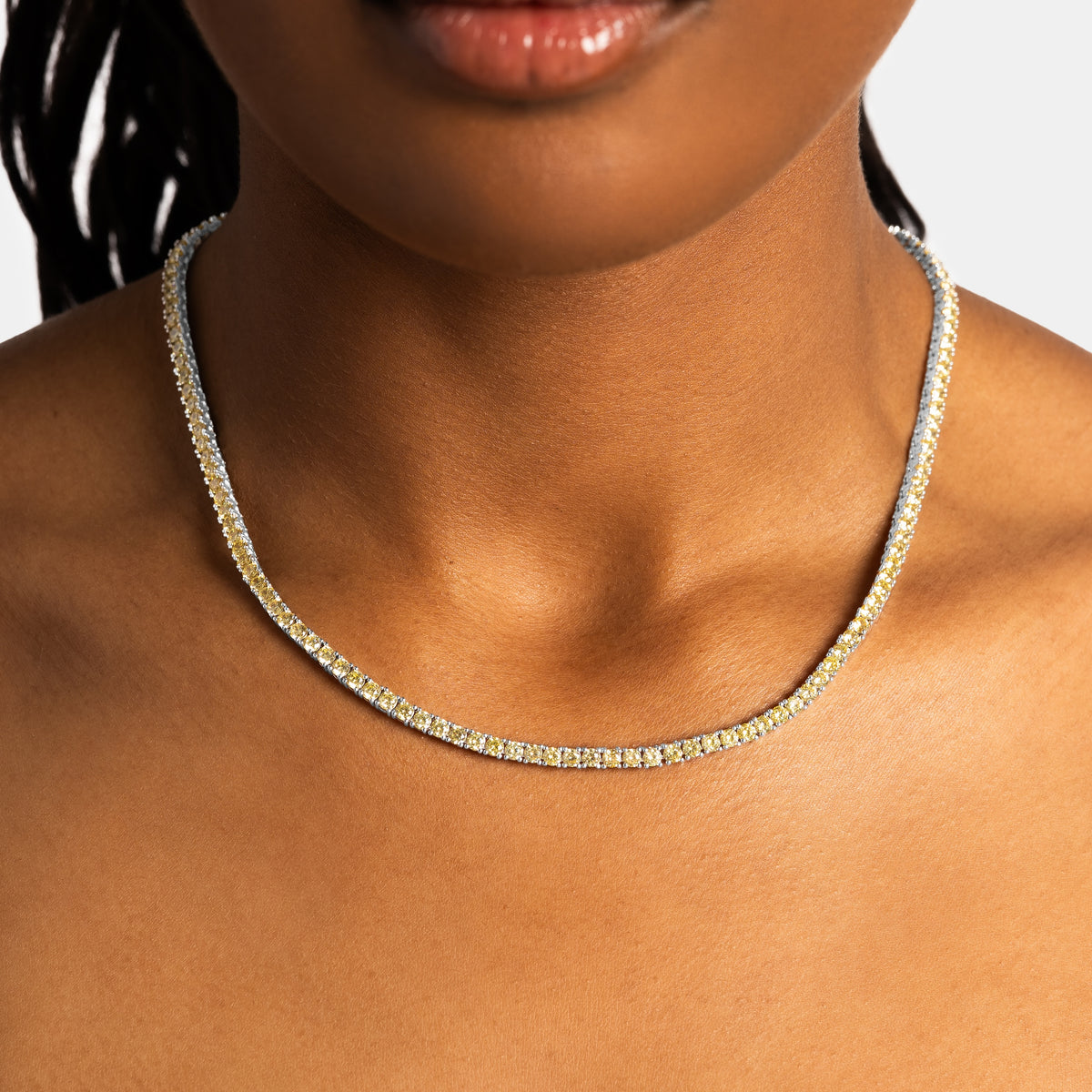 3mm Canary Tennis Chain