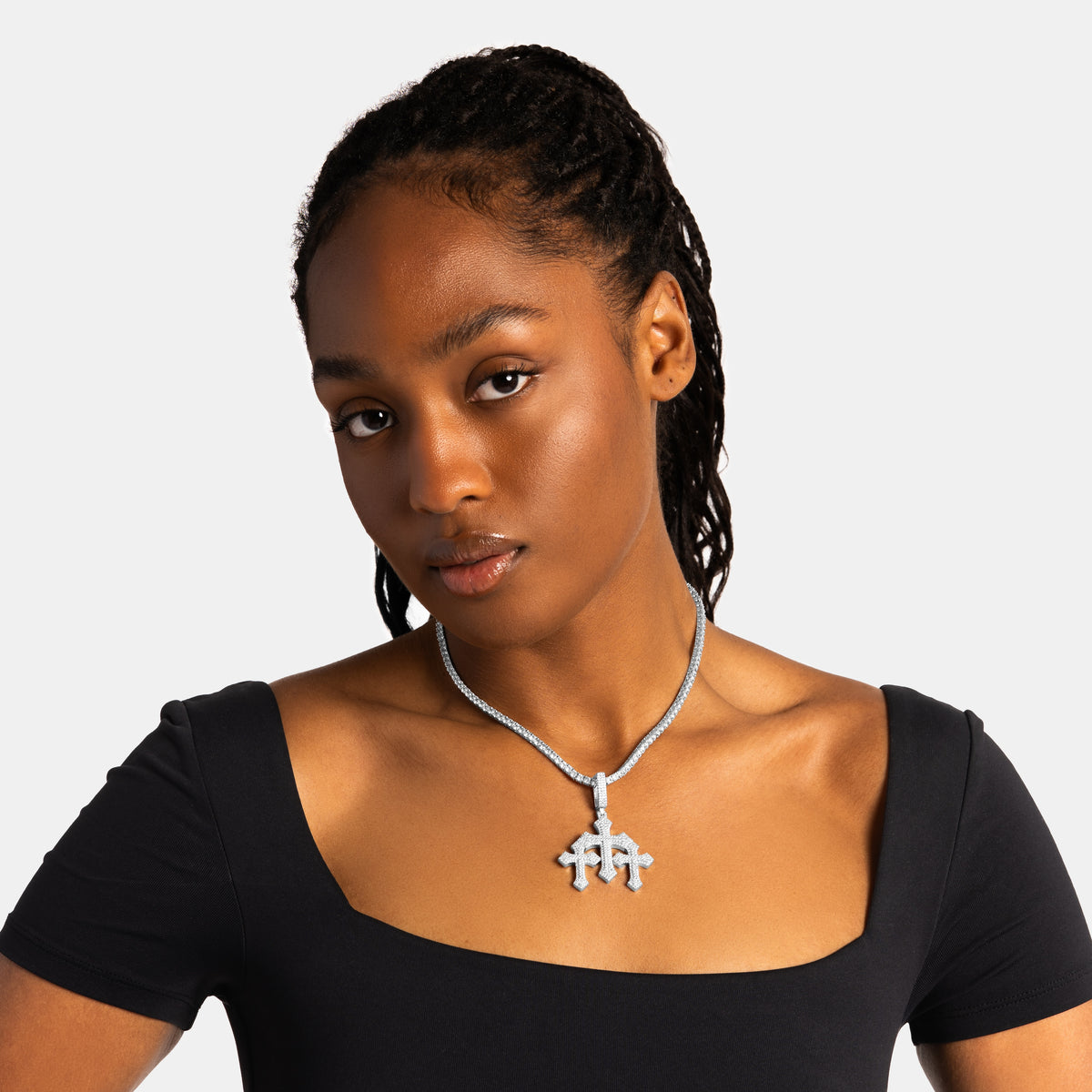 Triple Cross Pendant