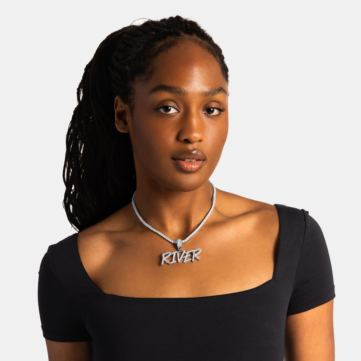 Brush Font Custom Pendant