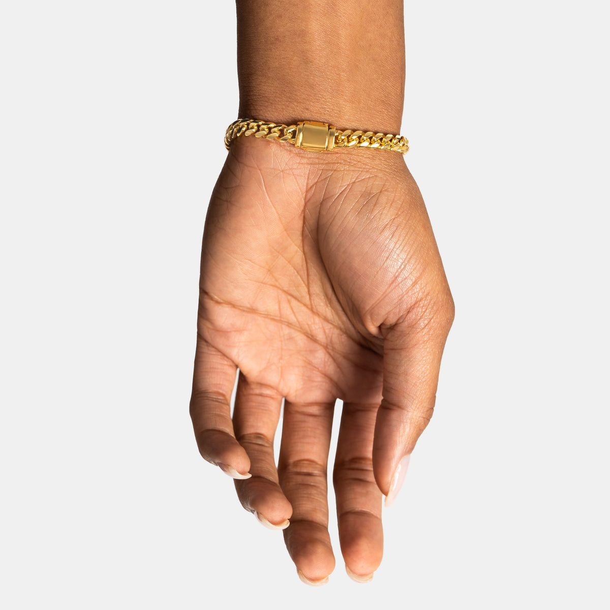 6mm Cuban Link Bracelet Gold