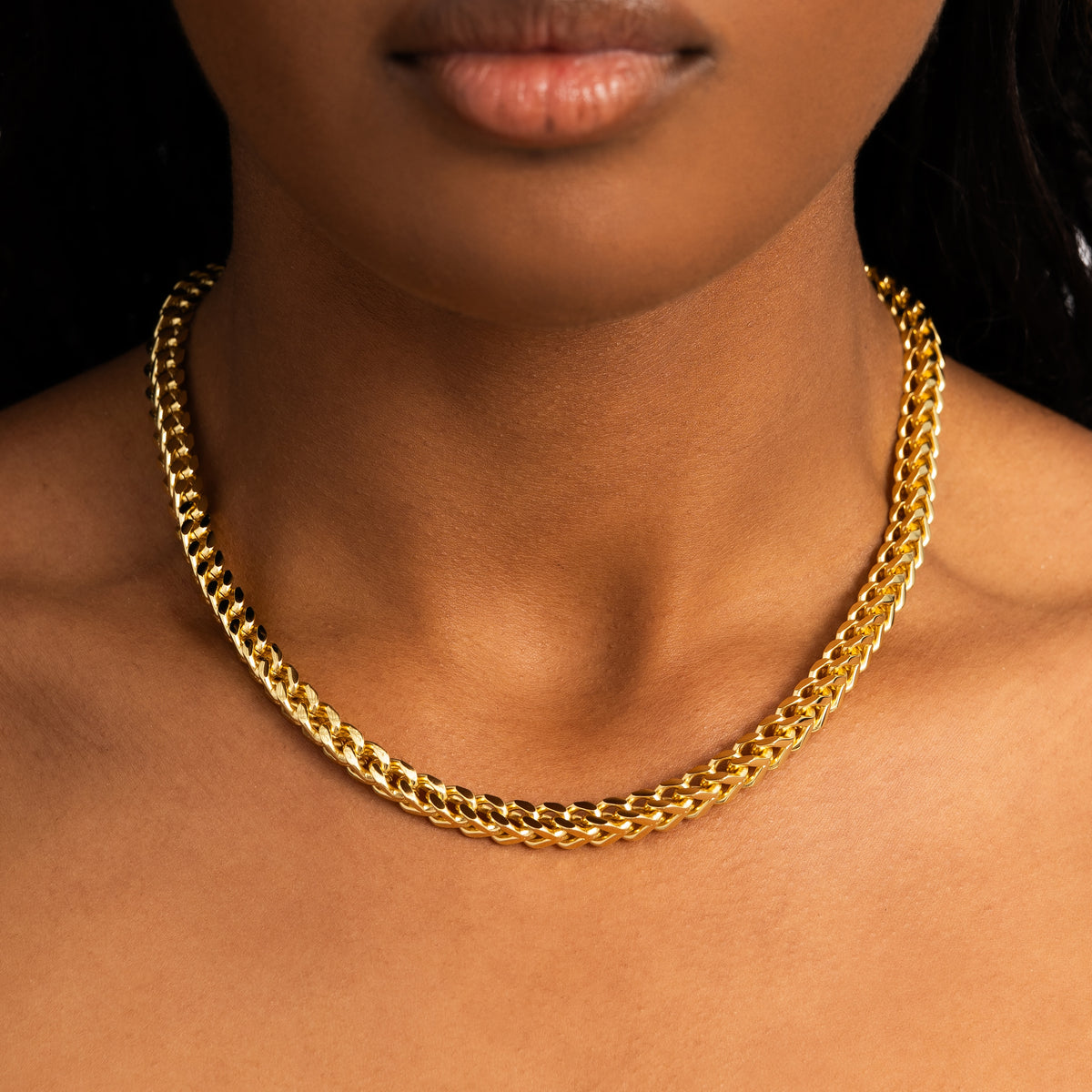 6mm Franco Chain Gold