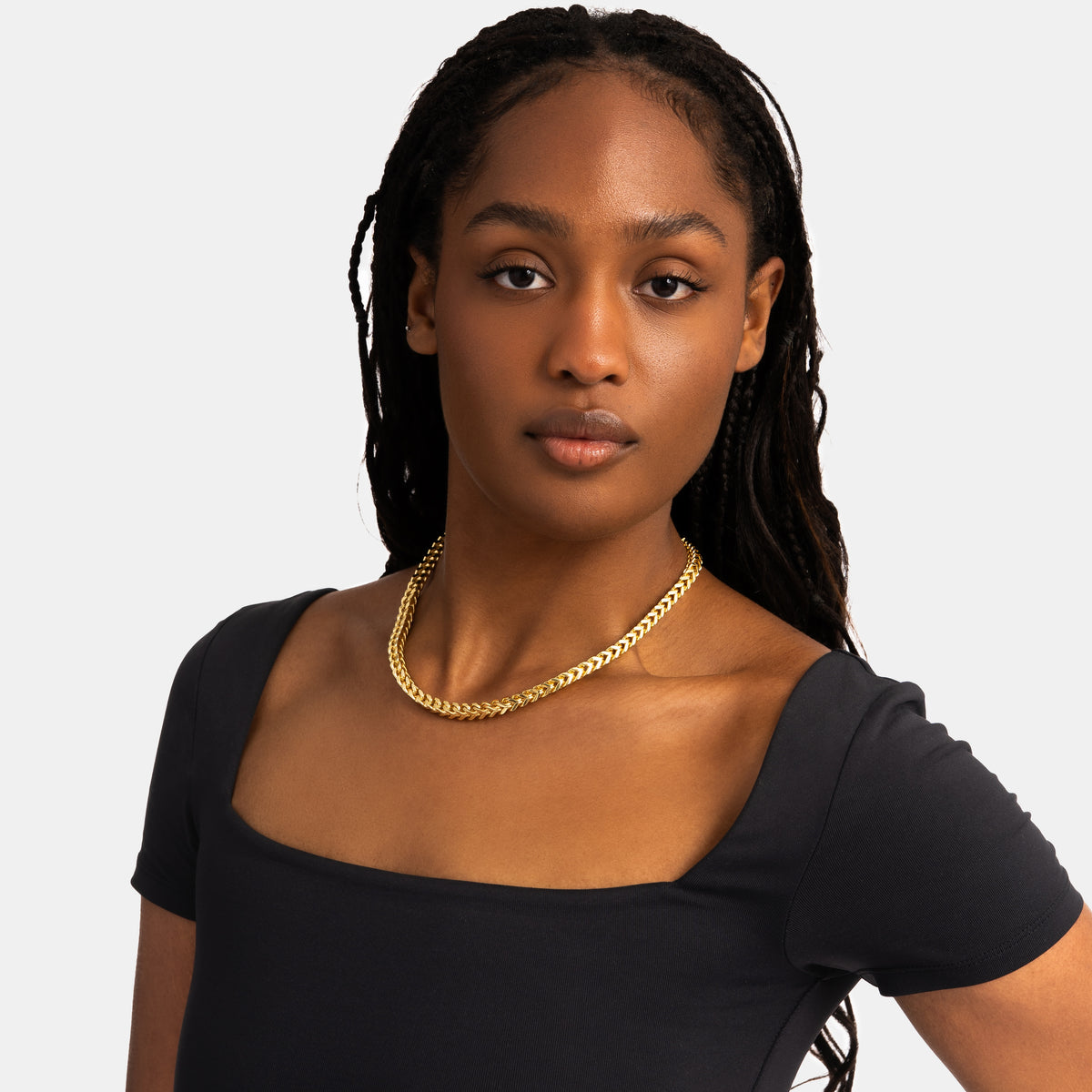 6mm Franco Chain Gold