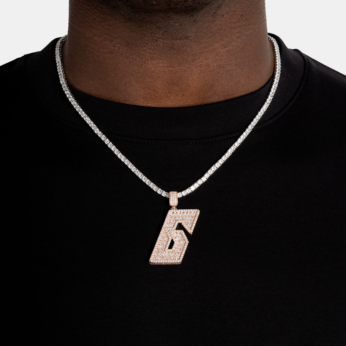 The 6 Pendant Rose Gold