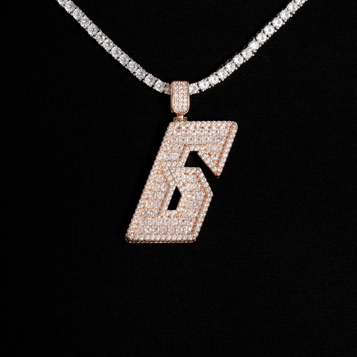 The 6 Pendant Rose Gold