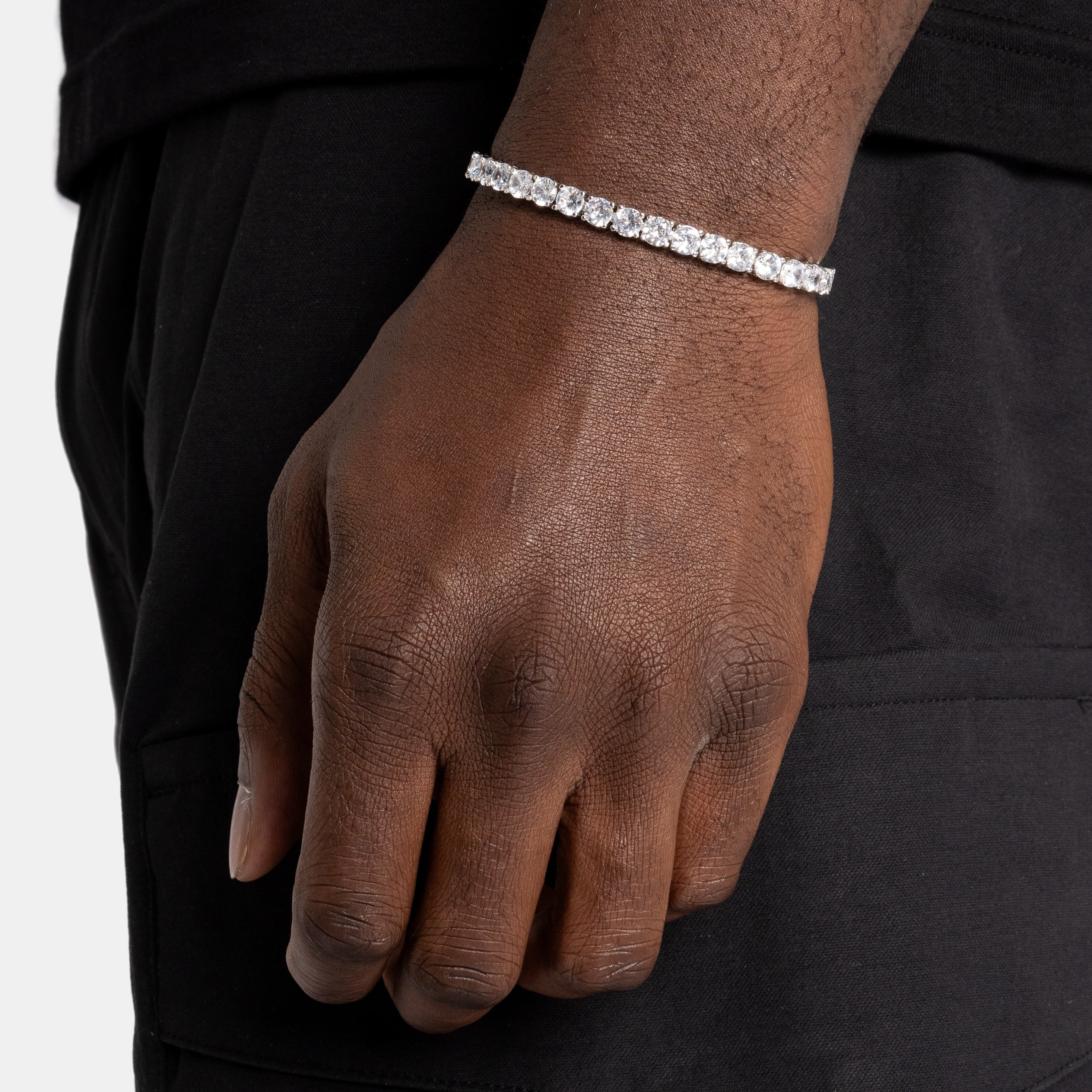 Luxury Tennis Bracelet【5mm / シルバー】 14_oct-6ixice1606_b39e13a9-