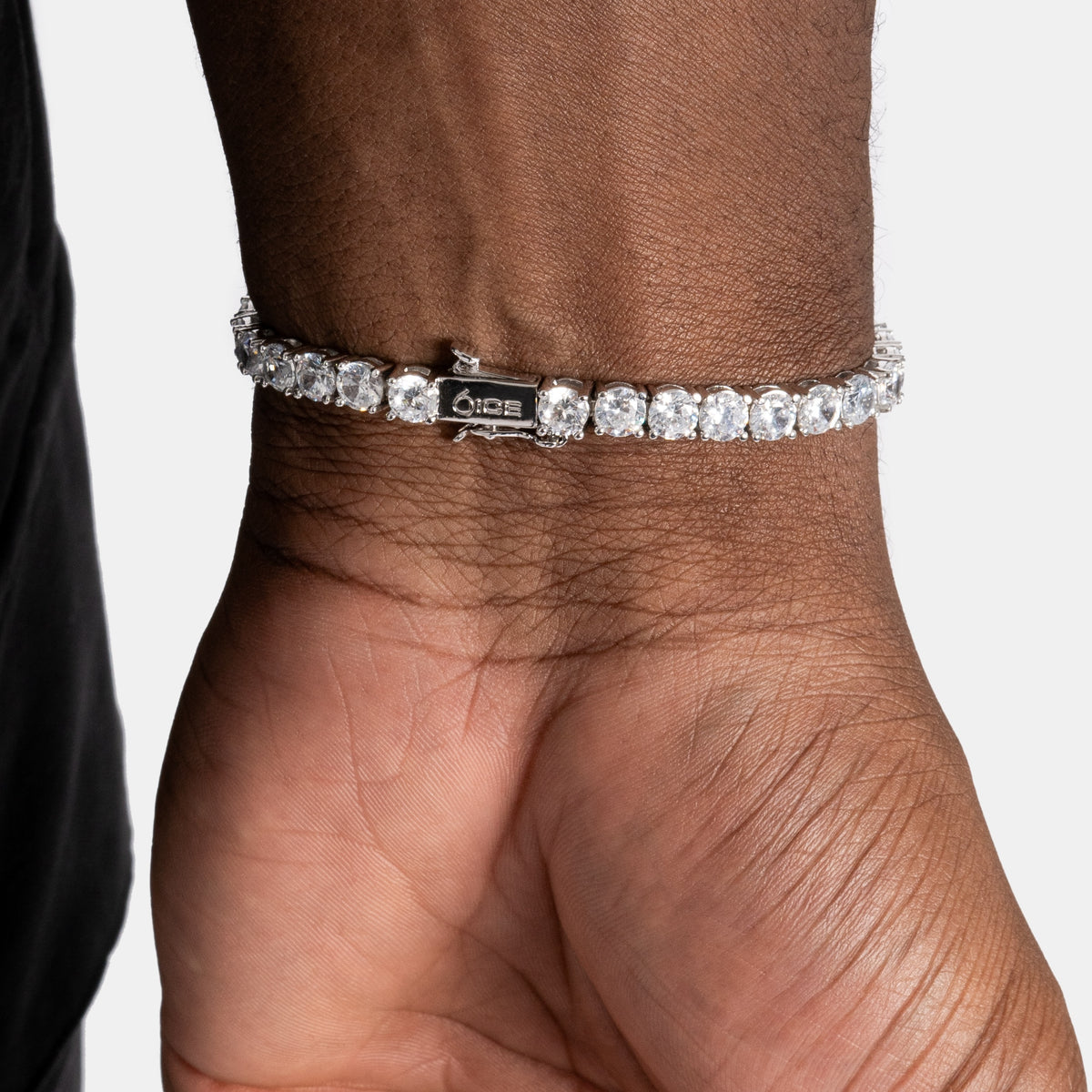 5mm Tennis Bracelet White Gold