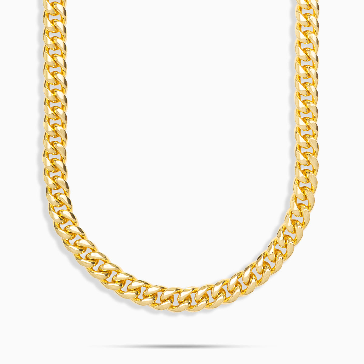 6mm Miami Cuban Chain 18k Gold
