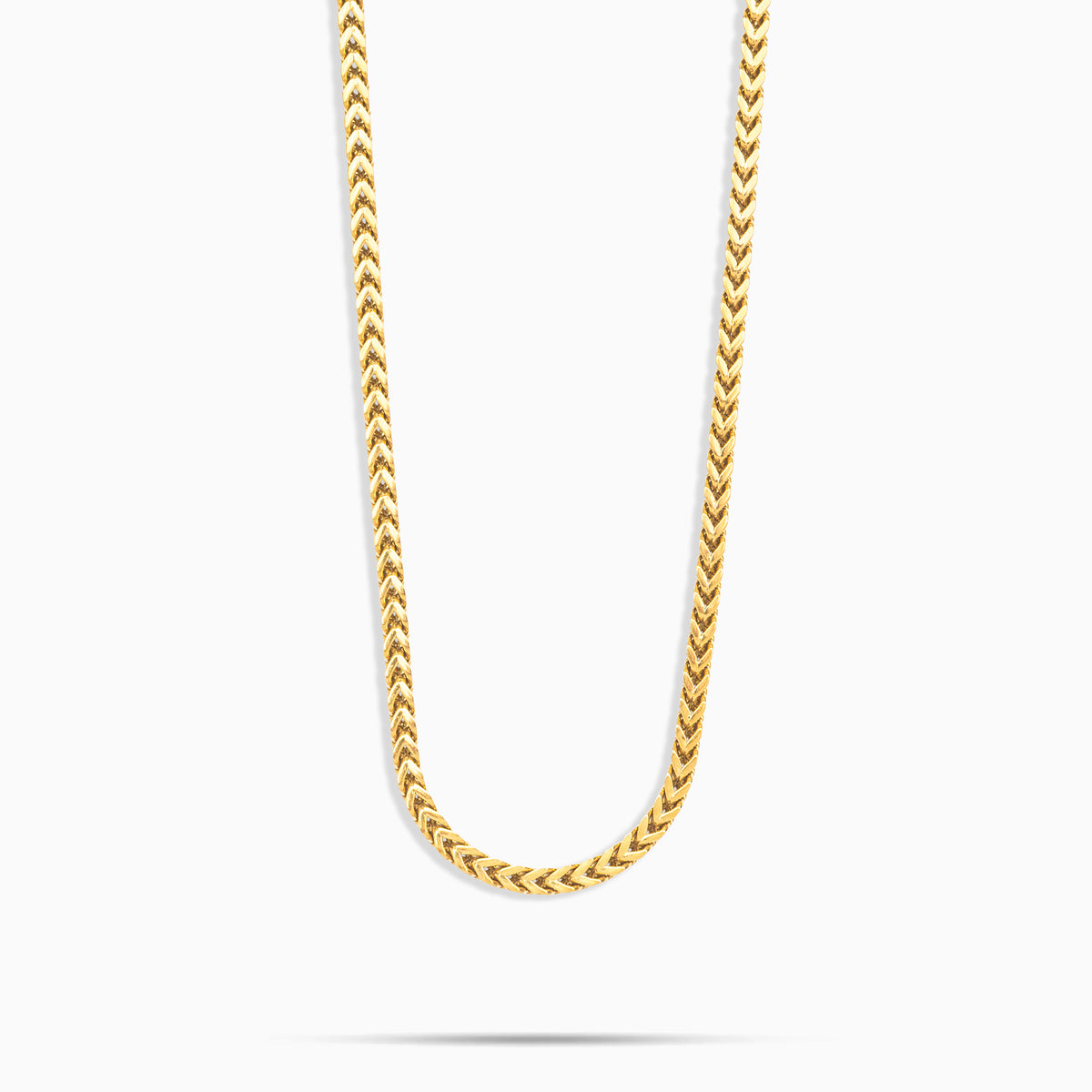3mm Franco Chain 18k Gold