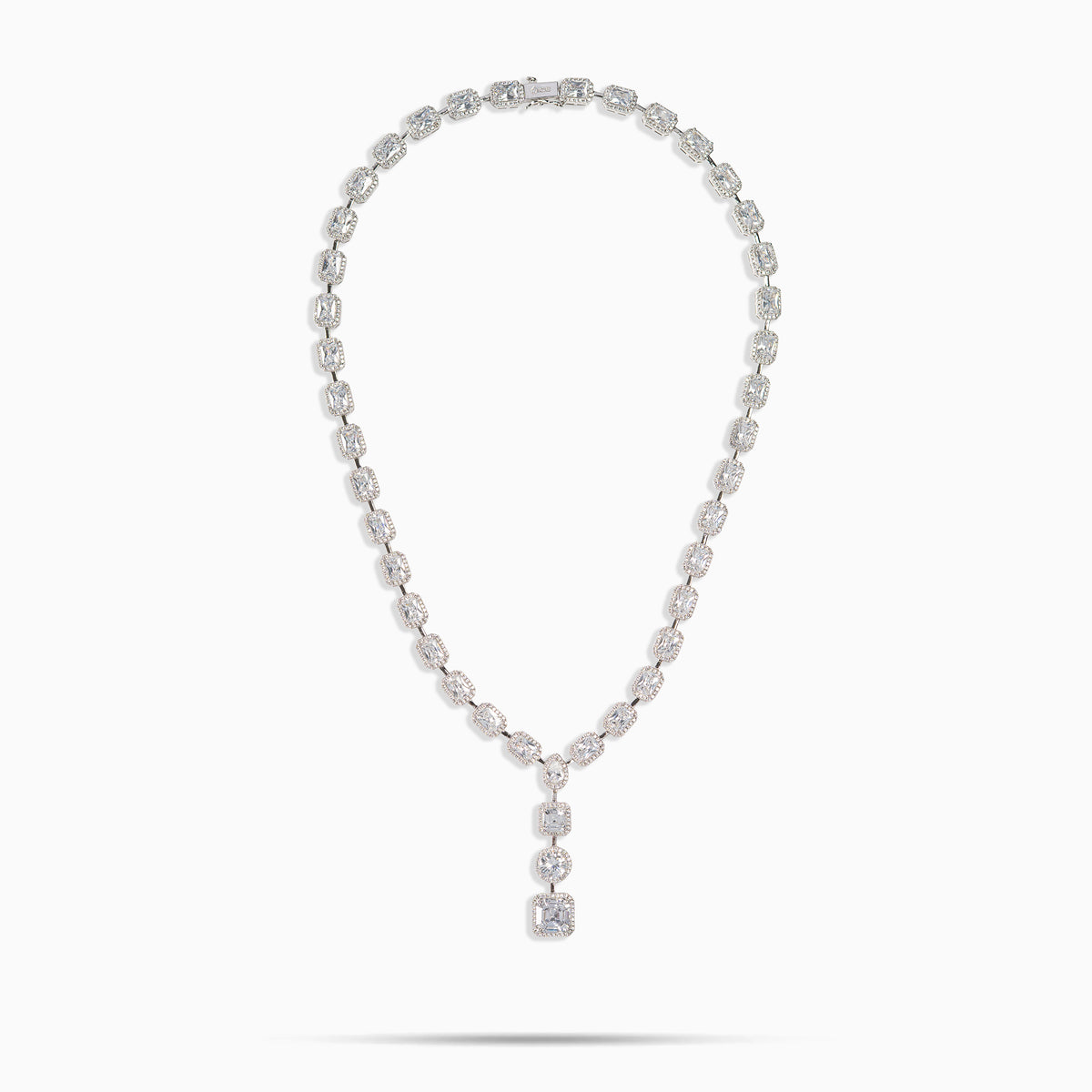Teardrop Lariat Tennis Chain