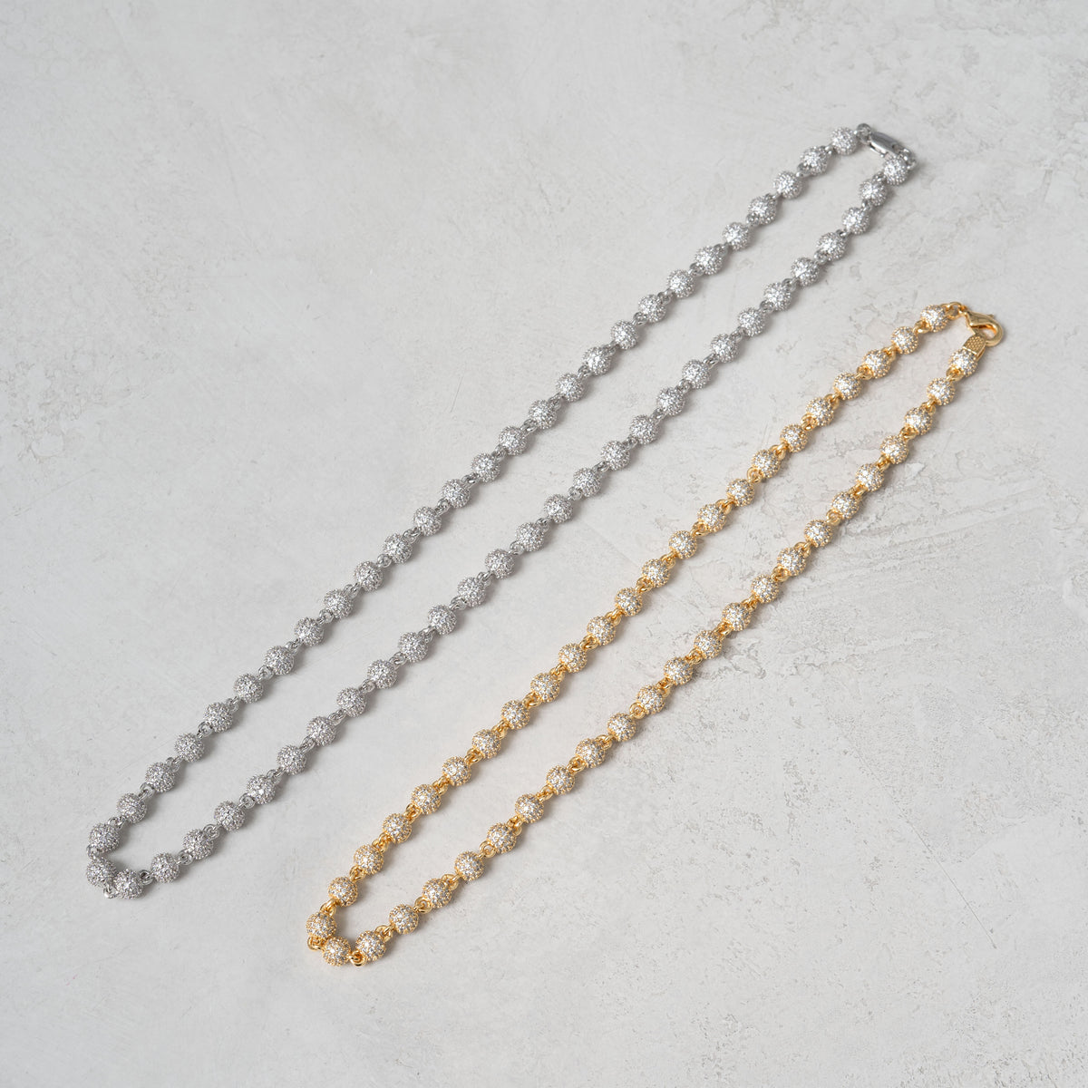 Iced Beads Chain Gold