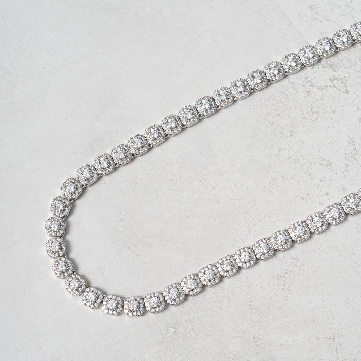 Micro Cluster Tennis Chain