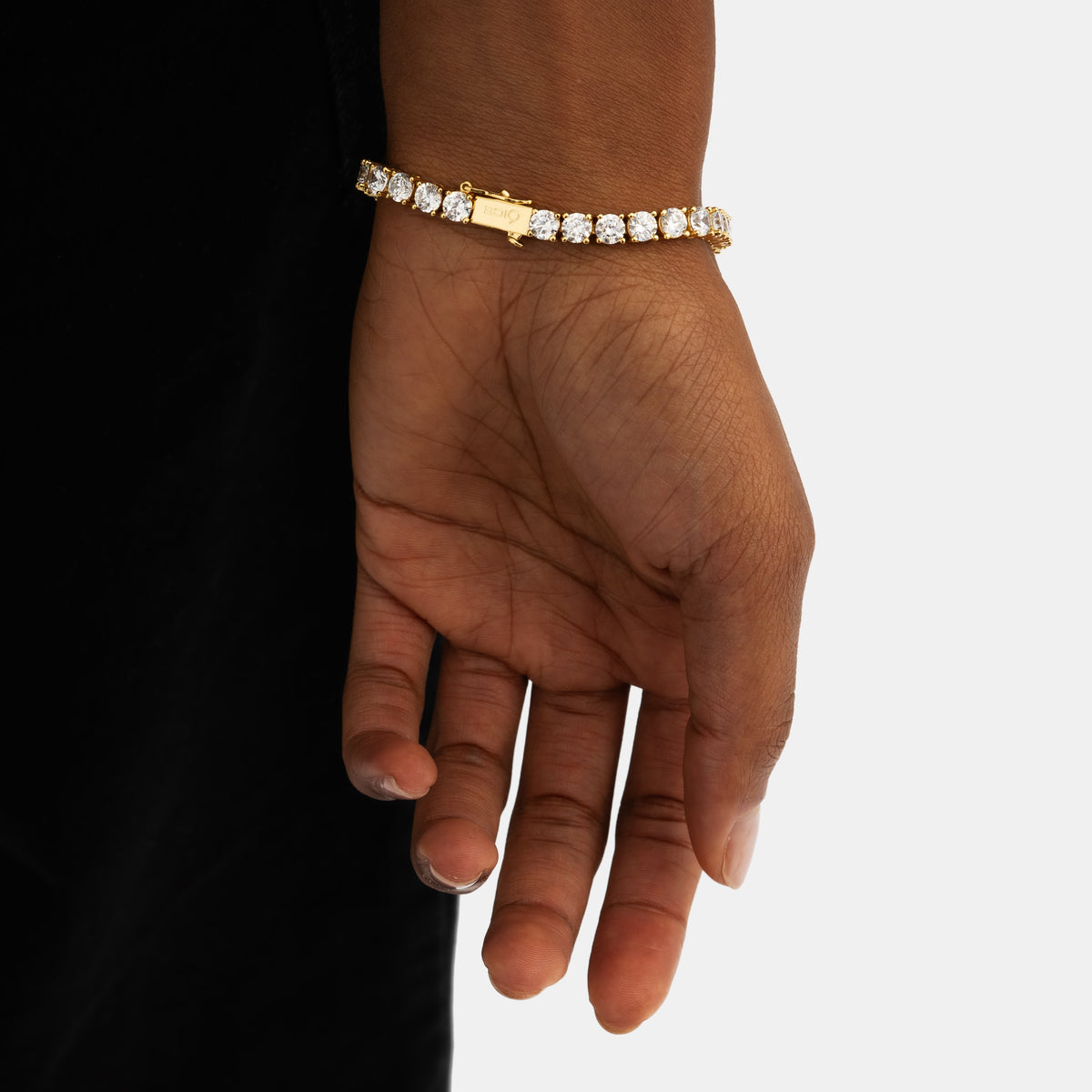 5mm Tennis Bracelet 18k Gold