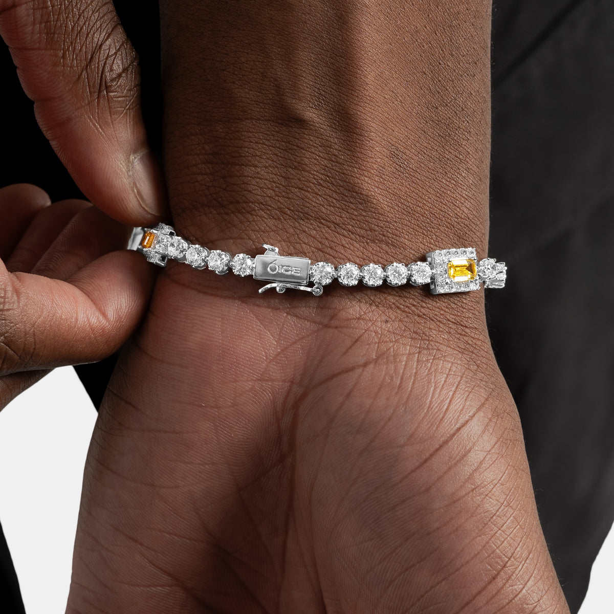 Canary Micro Tennis Bracelet