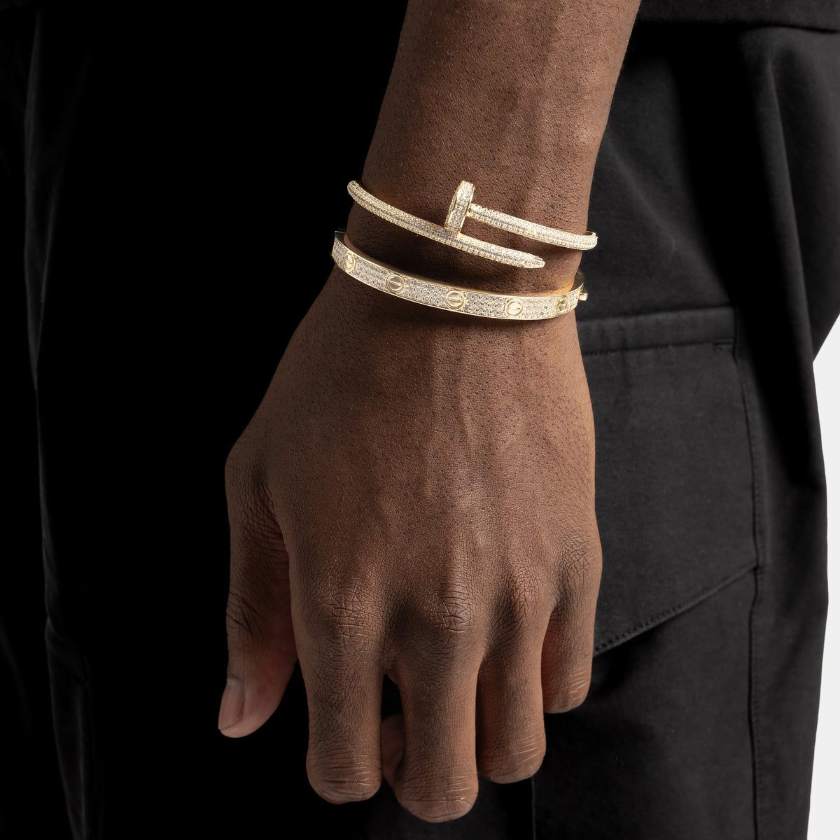 Bundle Iced Band & Nail Bracelets