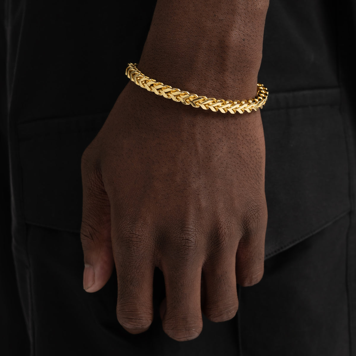 6mm Franco Bracelet Gold