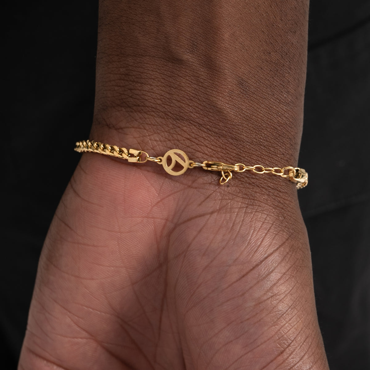 3mm Franco Bracelet 18k Gold