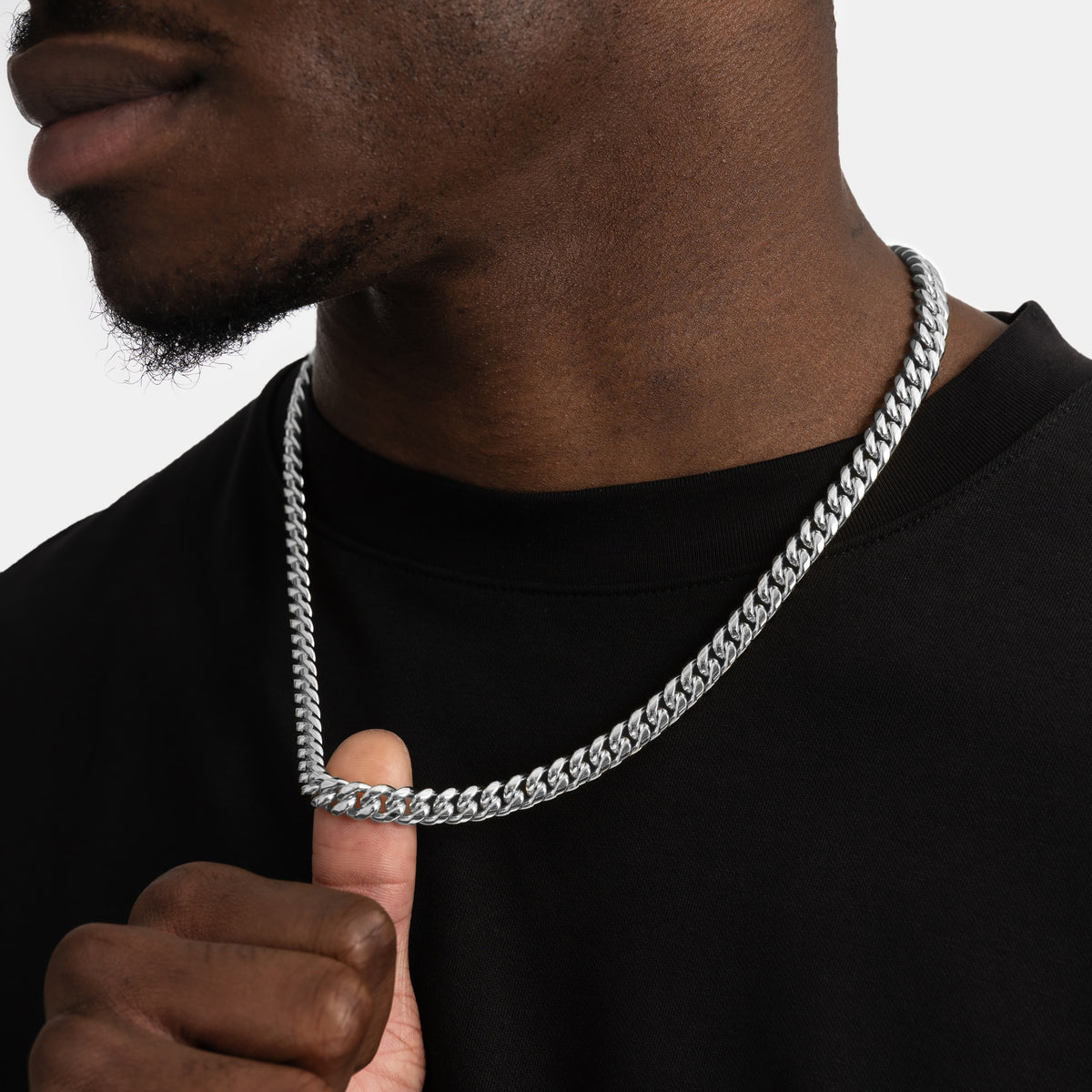 8mm Cuban Link Chain - Main Image