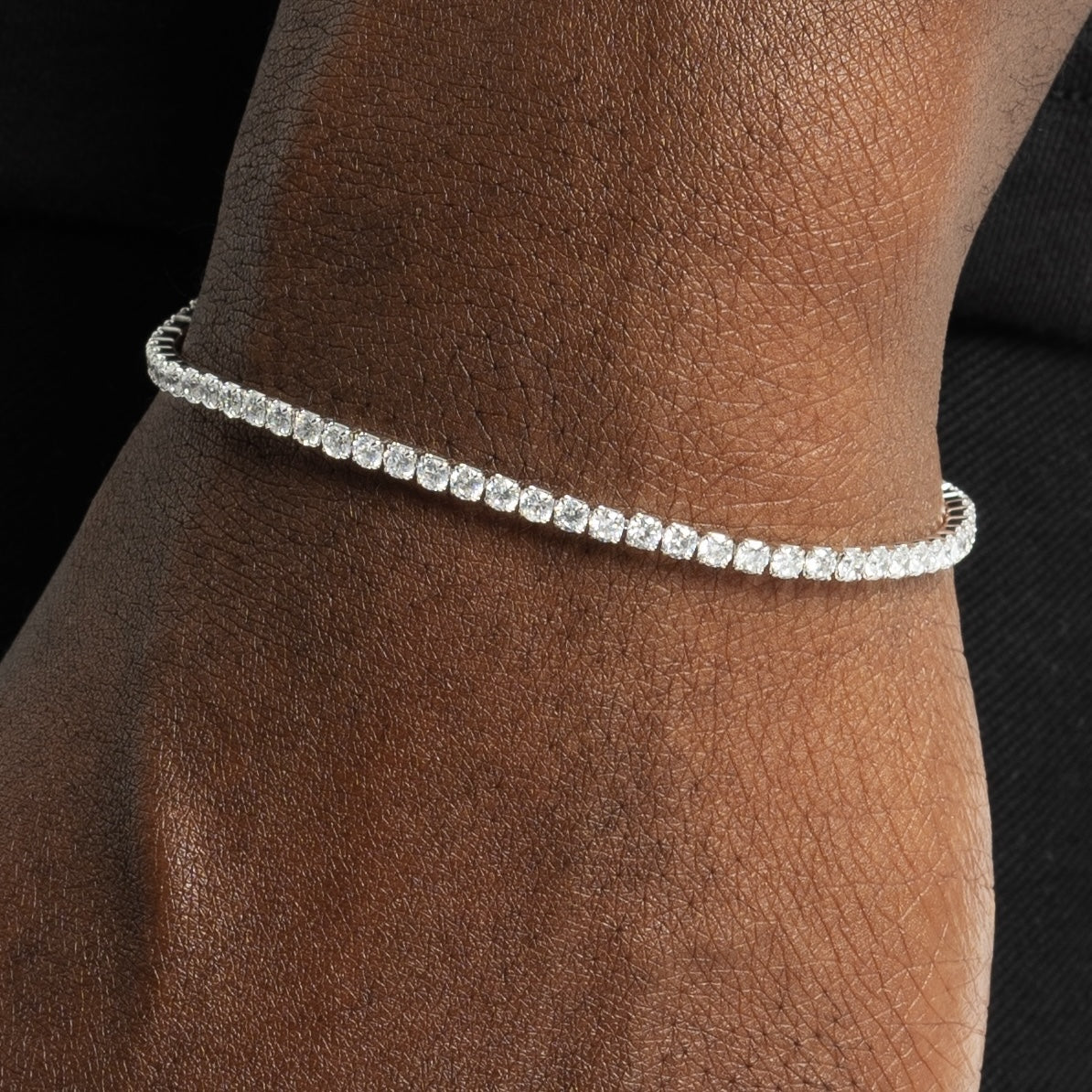 2mm Tennis Chain & Bracelet Bundle