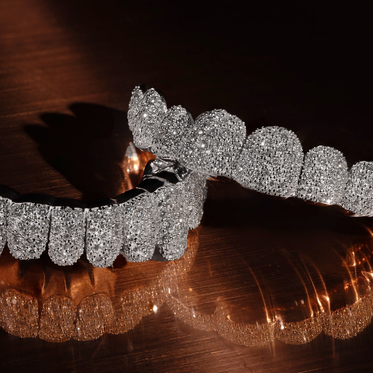 Jumbo 6 Pointer Moissanite Grillz