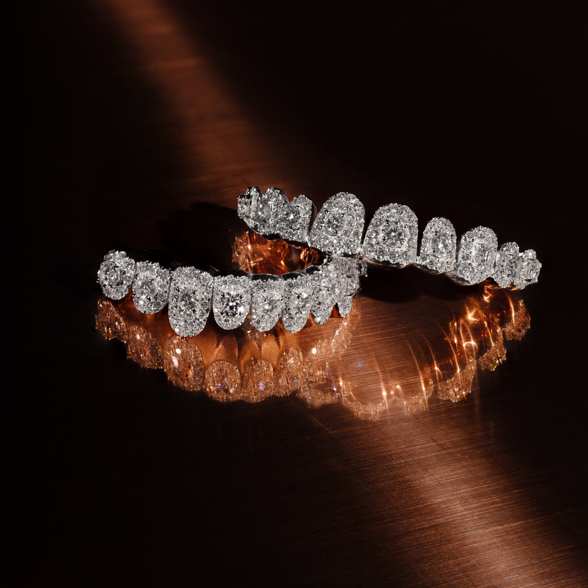 Stone on Center Moissanite Grillz