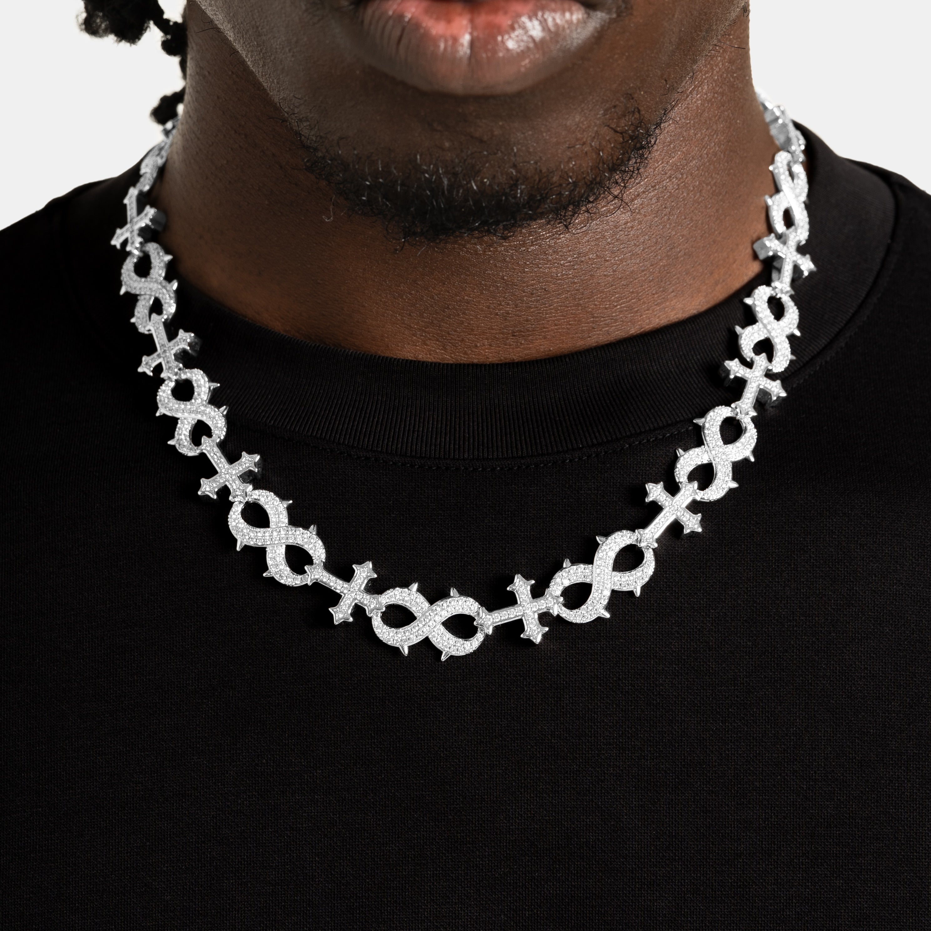 Eternal Cross Link Chain - 6 ICE