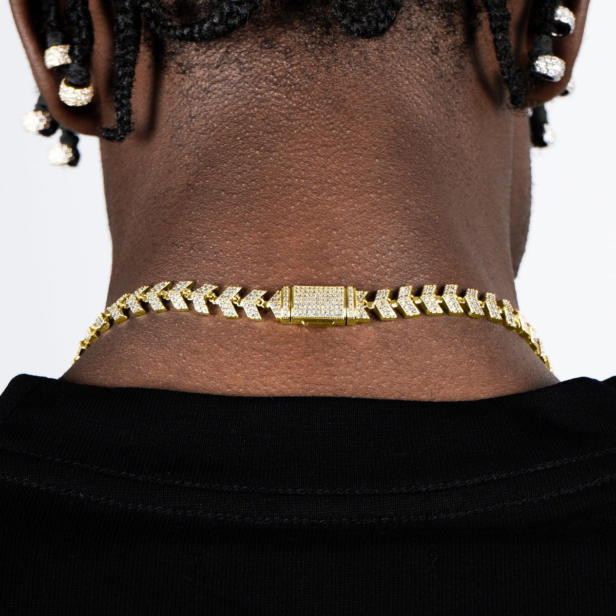 Arrow Chain 18k Gold