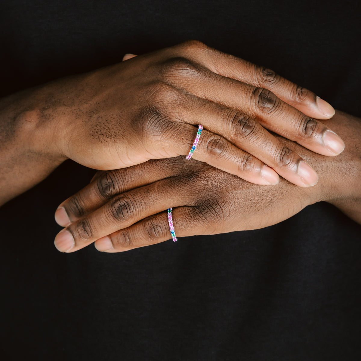 Multicolour Eternity Ring