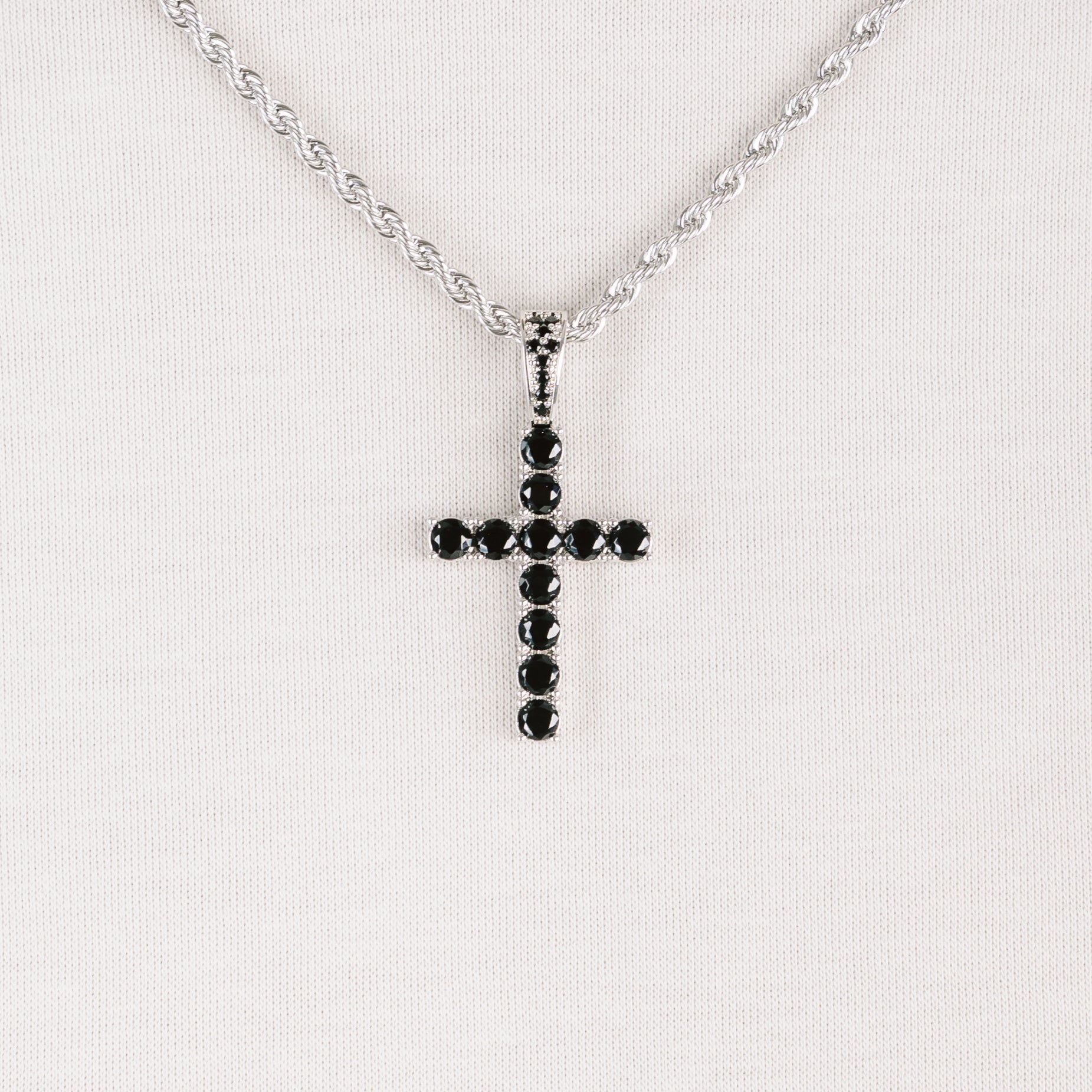 Small Diamond Cross Necklace / Black Diamond Cross Necklace / 14k Gold  Layering Diamond Cross / Baptism Cross / Communion Confirmation - Etsy