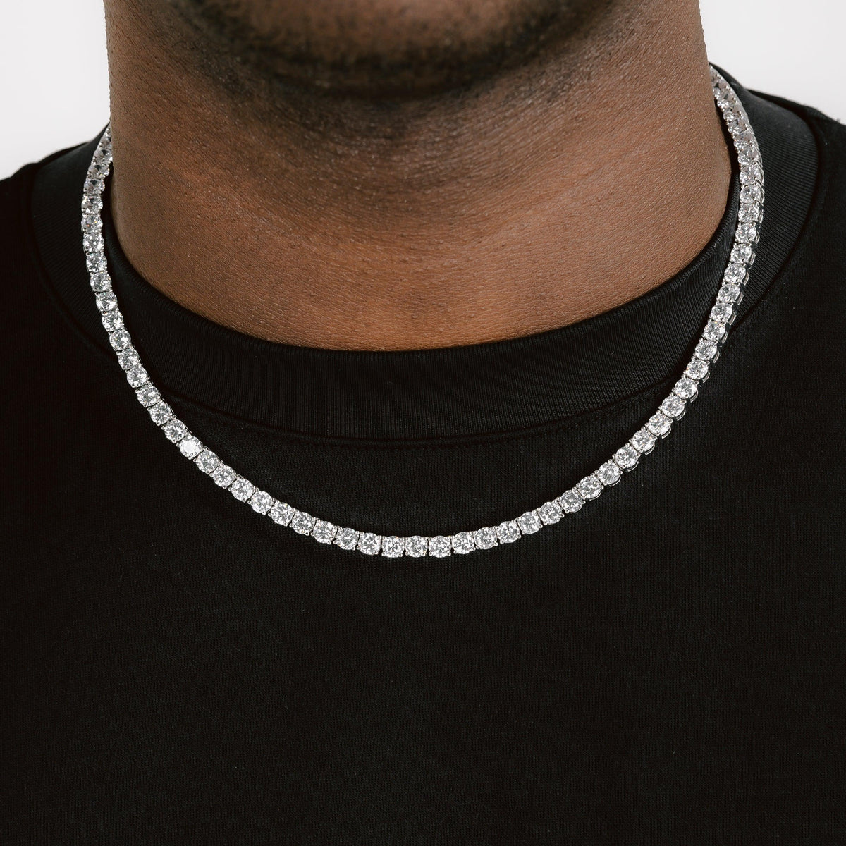 5mm Moissanite Tennis Chain ICE - Main Image