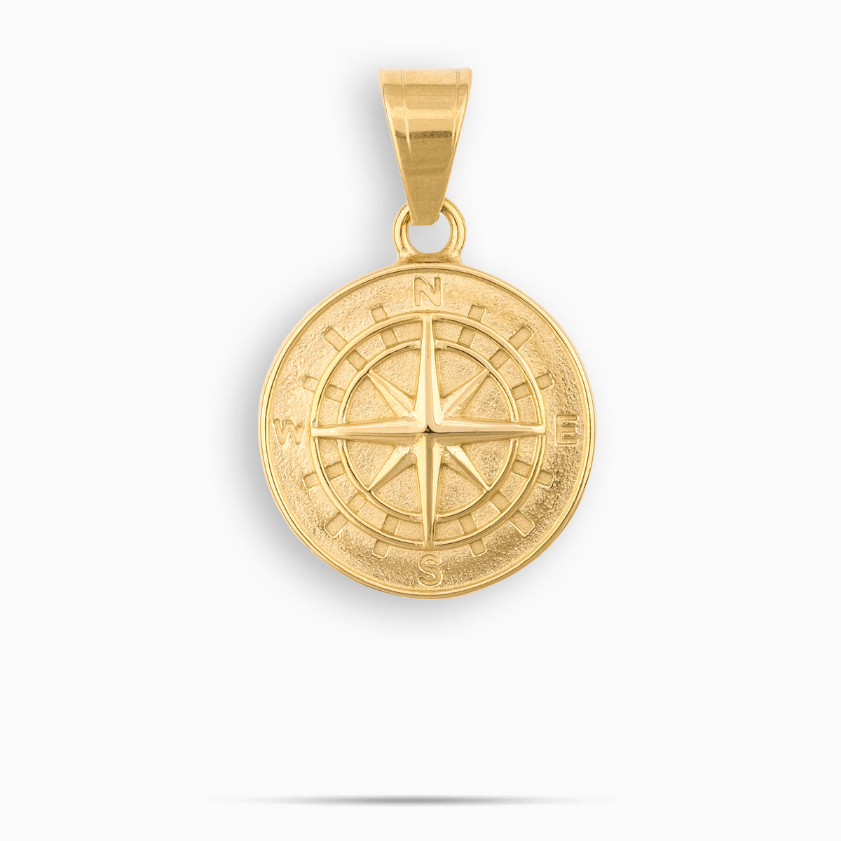 Compass Pendant Gold
