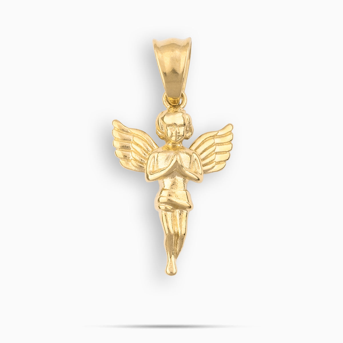 Baby Angel Pendant Gold