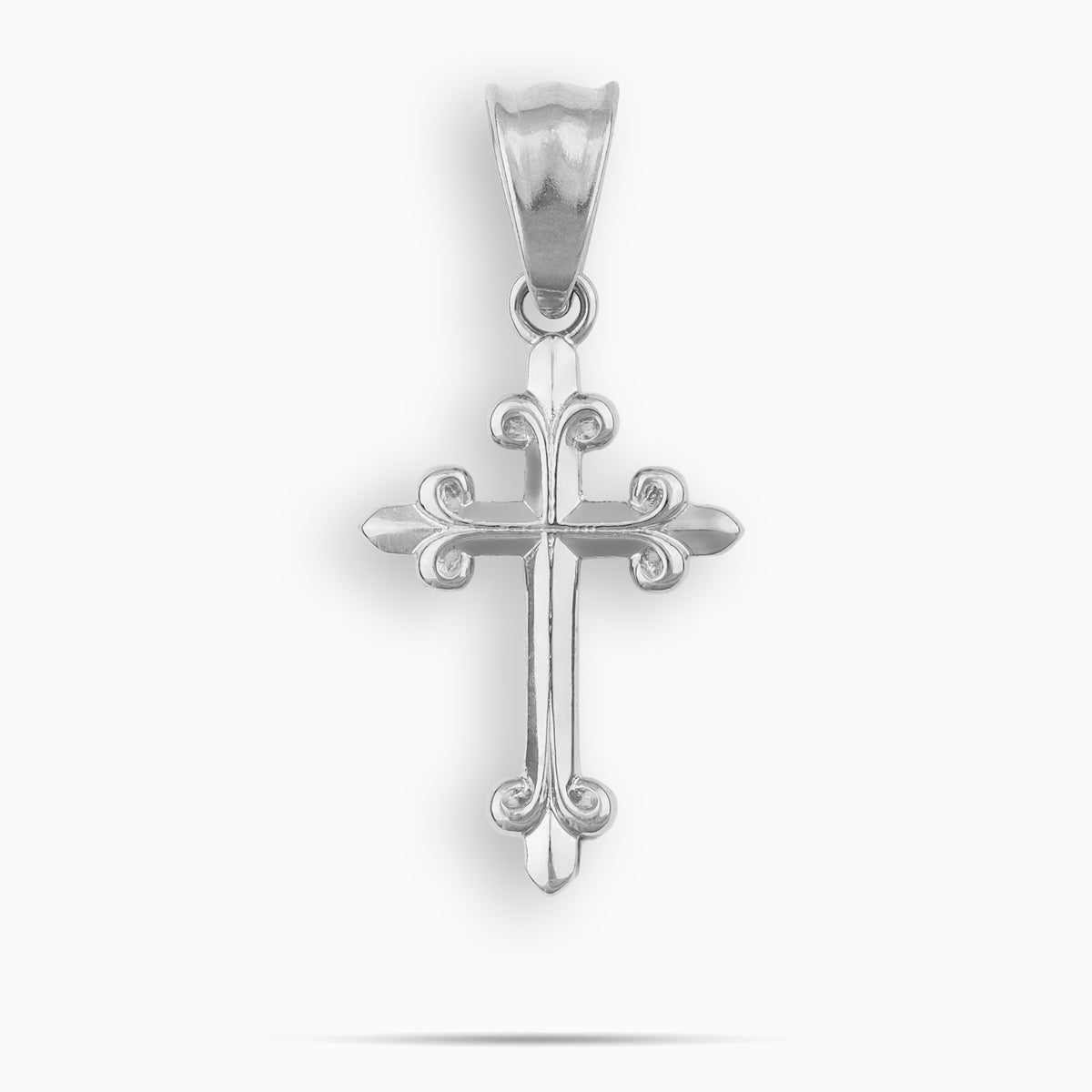 Floral Cross Pendant